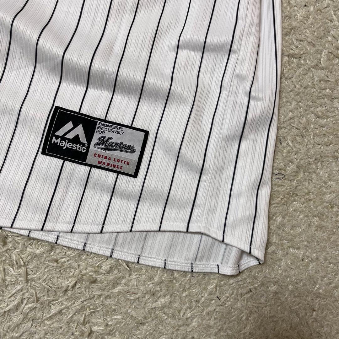 Amazon.co.jp: マジェスティック 千葉ロッテマリーンズ 佐々木千隼