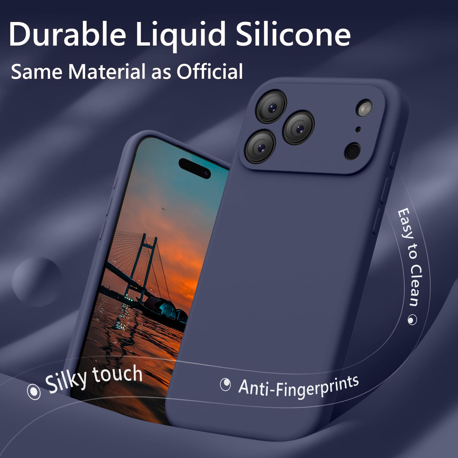 FireNova Magnetic for iPhone 17 Pro Case, kompatybilne z MagSafe, [zintegrowany silikonowy przycisk sterowania aparatem] [ochrona aparatu] odporne na zarysowania etui na telefon komórkowy, 6,3