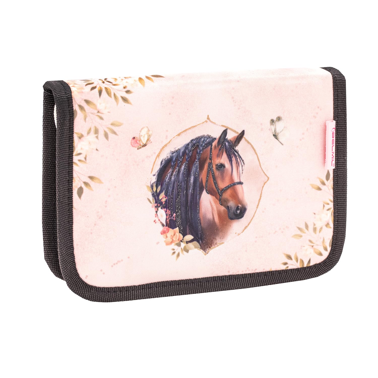Belmil Mini-Fit Schulranzen Set 5-teilig mit extra Schlüsselanhänger (405-33AGS GRAT) (Horse Chestnut 2025)