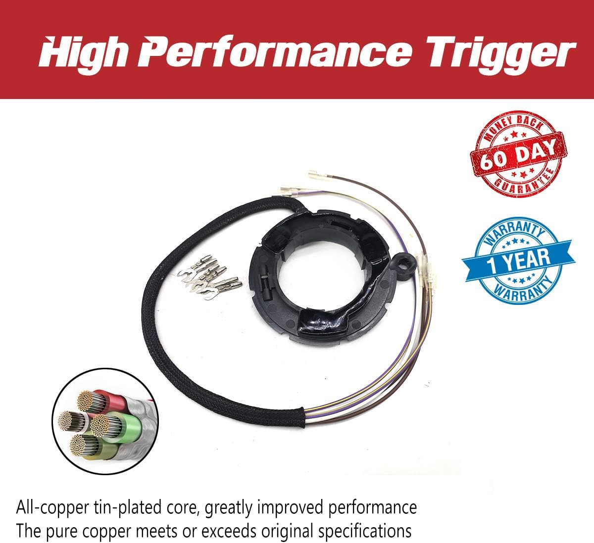 Trigger For Mercury Sportjet 134-6456-15 96455A15 Outboard 175 210 HP 18-5796 Jet Drive Engines 175 XR2 210 CARB M2