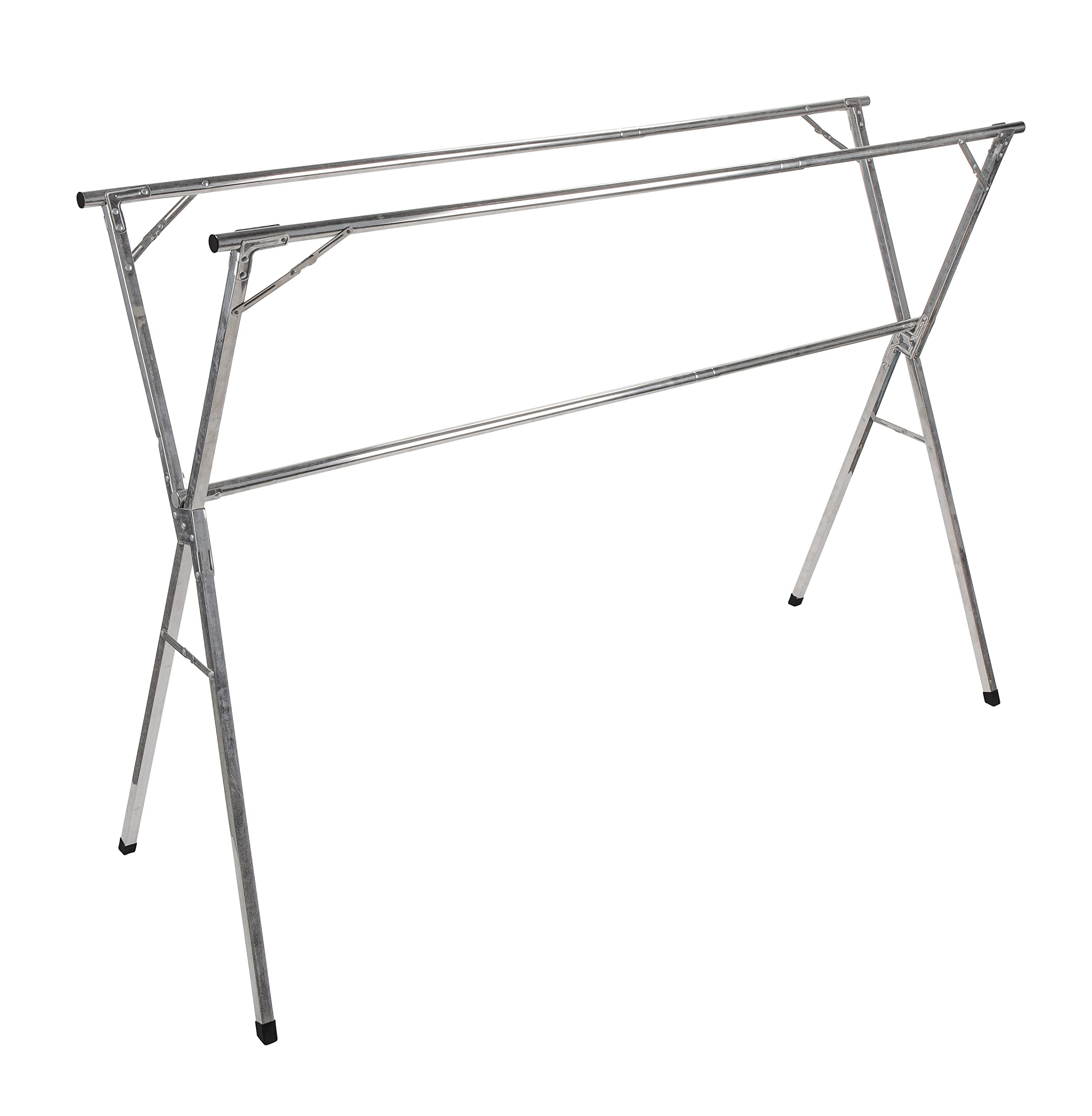 Photo 1 of Camco Portable Clothes Drying Rack | Features 3 Horizontal Drying Rods 