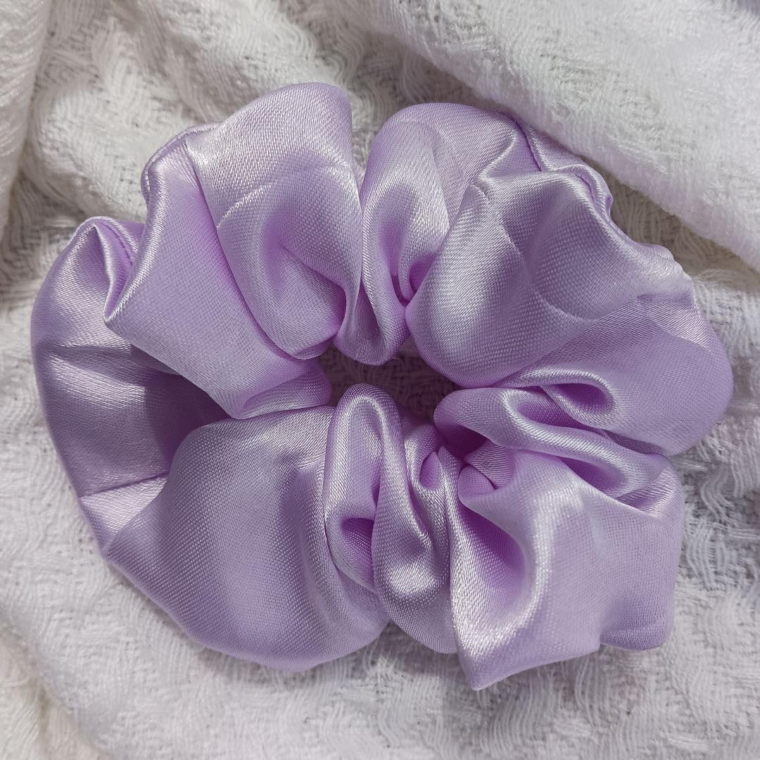 UPTOWN THREADS Satin Scrunchies, High Qualtiy, Strong Elastic, Same Colour as Pic, Scrunchies for Girls, Women, Gifting (Lilac) (B0CRQJSFL6) Amazon Price History, Amazon Price Tracker
