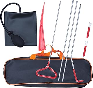 Car Tool Kit 13PCS,Professional Emergency Car Kit with Long Reach Grabber, Multi-Function Tool Set for Car Trucks Household