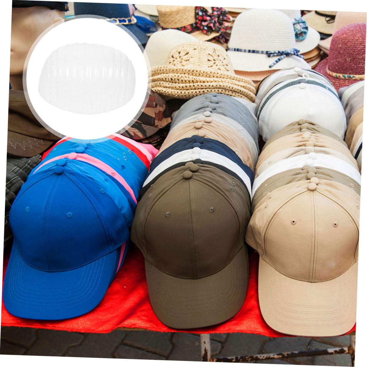 Alipis 40pezzi Supporti Per Cappelli Inserto Per Cappelli Da Baseball Per Esposizione e Conservazione Di Berretti