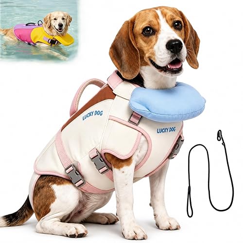 Chaleco Salvavidas para Perros con Soporte para la Barbilla