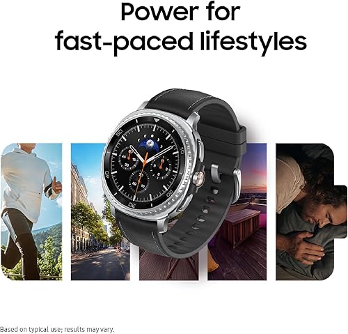 Miniatura 7 de Samsung Galaxy Watch 8 Classic de 46 mm LTE Smartwatch + tarjeta de regalo, diseño de cojín, bisel giratorio, botón rápido, entrenador para dormir y