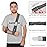 supregear Arm Sling, Adjustable Arm Support Strap, Lightweight Shoulder Immobilizer for Injured Elbow, Broken Collarbone, Torn Rotator Cuff, Dislocation or AC Separation, Left Right, Men Women