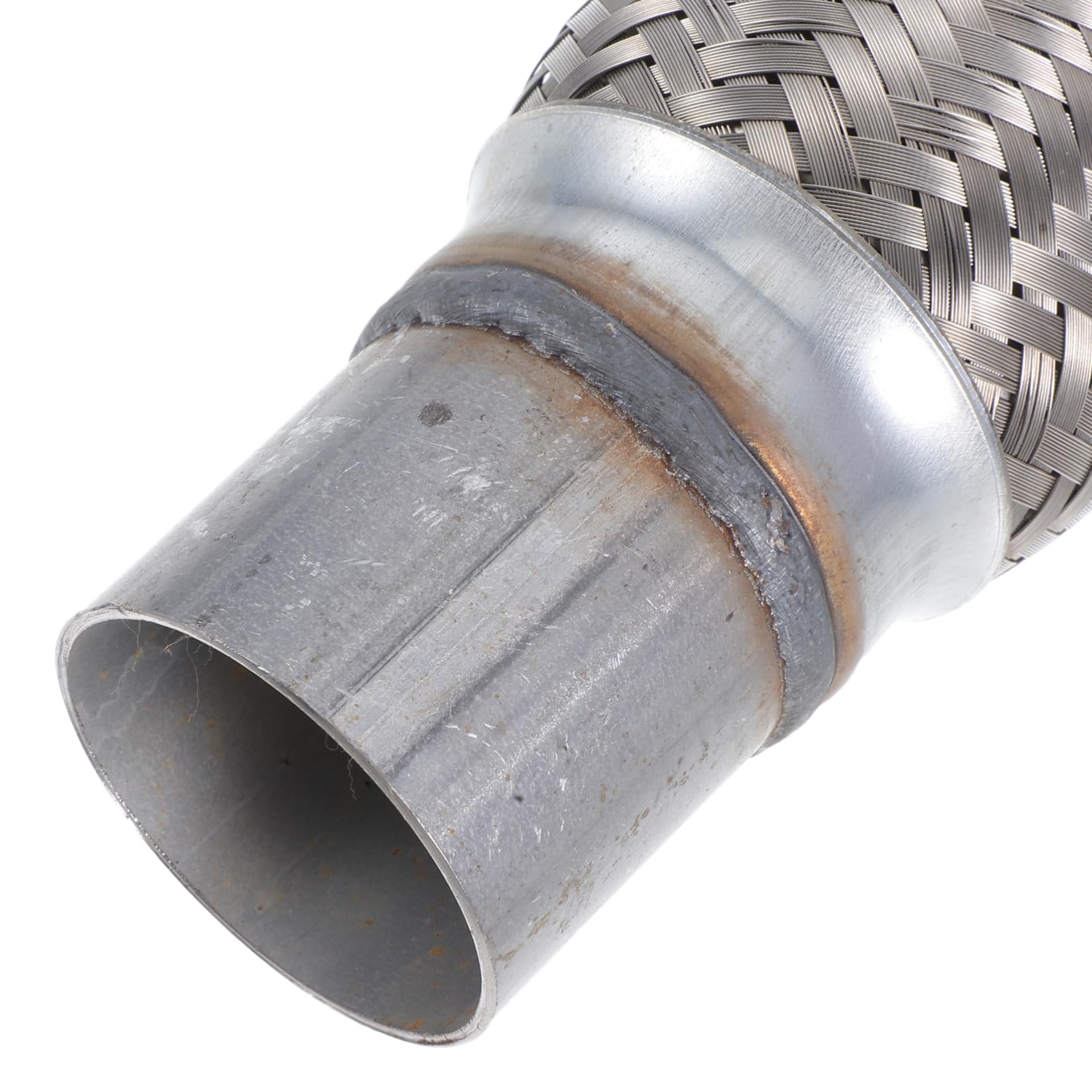OUNONA Flexibler Auspuffschlauch und Sicherem Sitz mit Klemme aus Edelstahl 201 Universeller Flexibler Auspuffrohrverbinder zur Geräuschreduzierung für Autoreparaturen