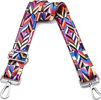 Vista 95 de Correa de Bolso Ancha Correa de Hombro Ajustable Correa de Repuesto Cruzada Correa de Bolso de Hardware Plateado