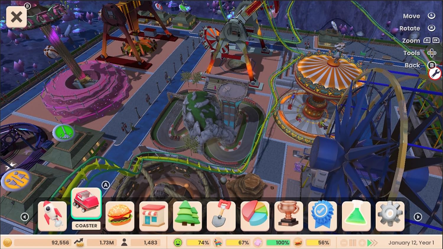 RollerCoaster Tycoon Adventures Deluxe - Nintendo Switch - Image 9