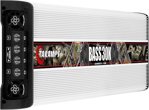 Taramps BASS 30K 1 Ohm 30000W RMS Monoblock Car Subwoofer Amplifier