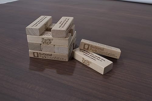 Miniatura 5 de USAOPOLY JENGA National Parks | Juego clásico de bloques de madera Jenga con un tema de parques nacionales | Juego de viaje perfecto para familias |