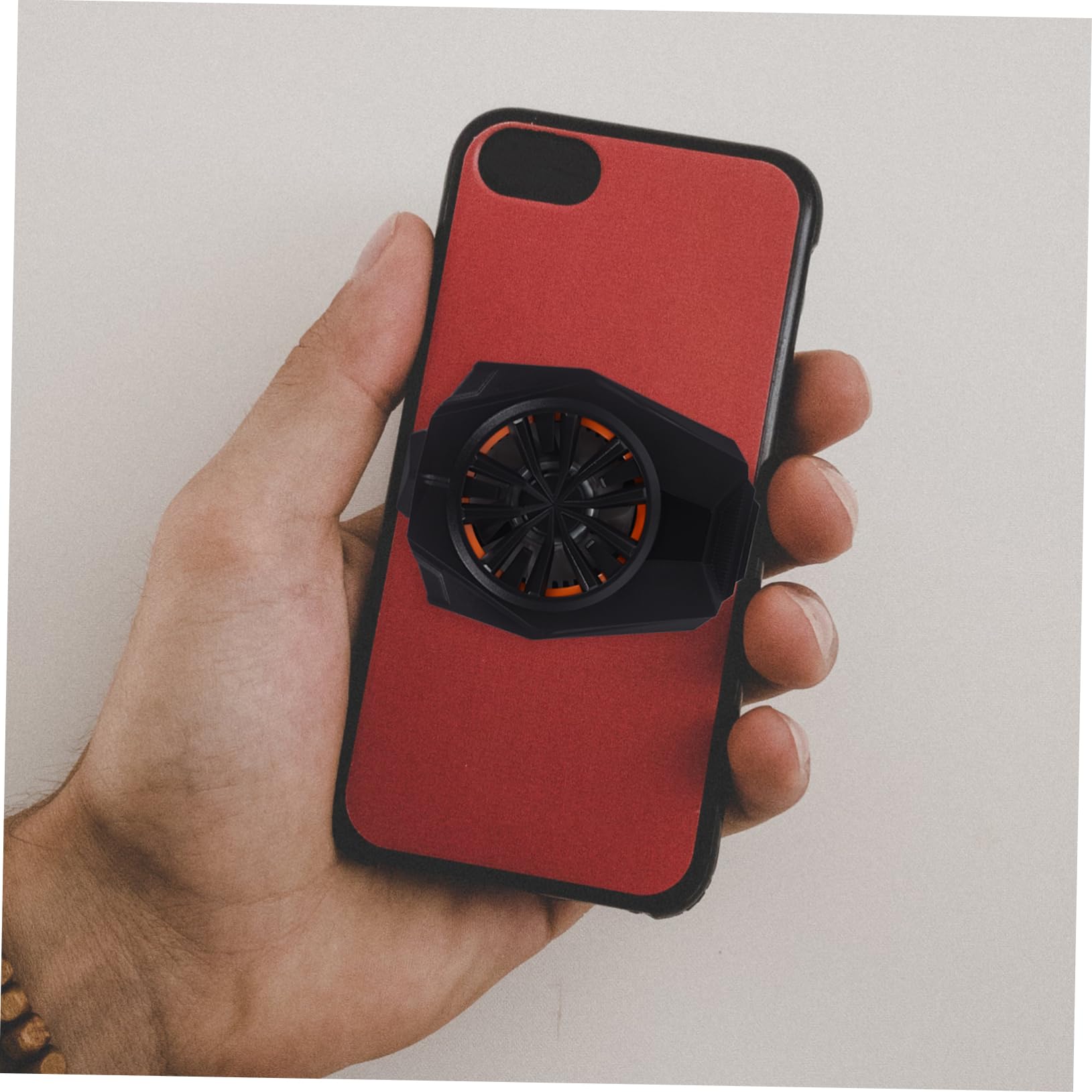 Raffreddatore Semiconduttore per Telefono, Ventola Silenziosa Nero | Supporta Telefoni 4-6, 7 Pollici, Abs e Pc, Compatibilità Ampia, per Gaming su Mobile