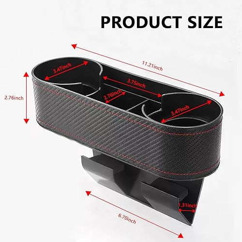 Miniatura 2 de Portavasos para automóvil, portavasos para automóvil, portavasos para automóvil, hecho de material plástico ABS duradero que tiene una fuerte