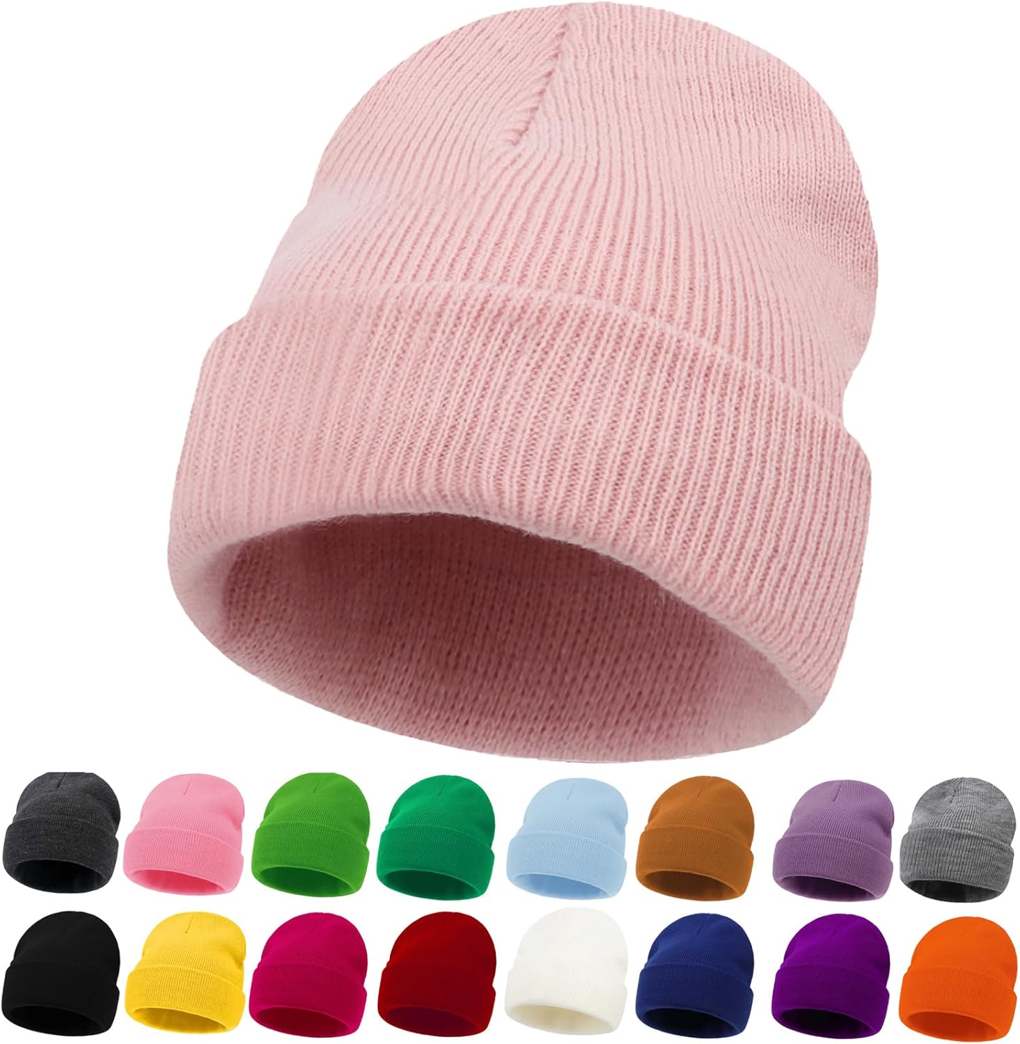 ZOORON Kids Beanie Boys Girls Beanies Children Winter Hats Children Knit Warm Caps Kids Soft Beanie Cap