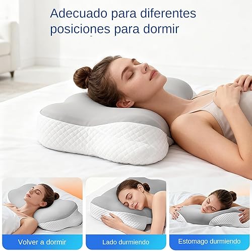 Miniatura 6 de Cervical Pillow For Side Sleeper  Memory Foam Sleep Supplies  Breathable Orthopedic Pillow - For Travelers Drivers Office Seniors Students Home