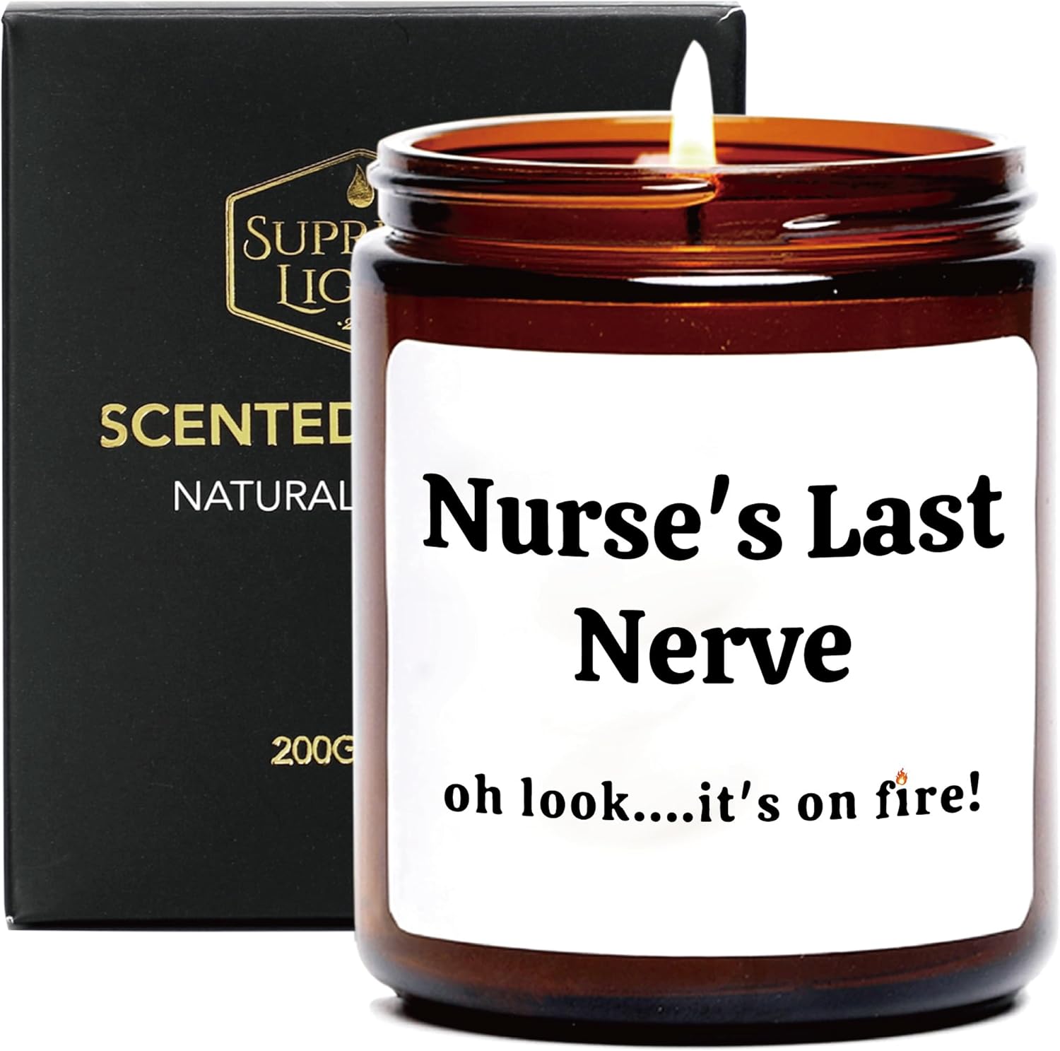 Nurse Gifts for Women & Men Funny Nurse Candle Gifts for