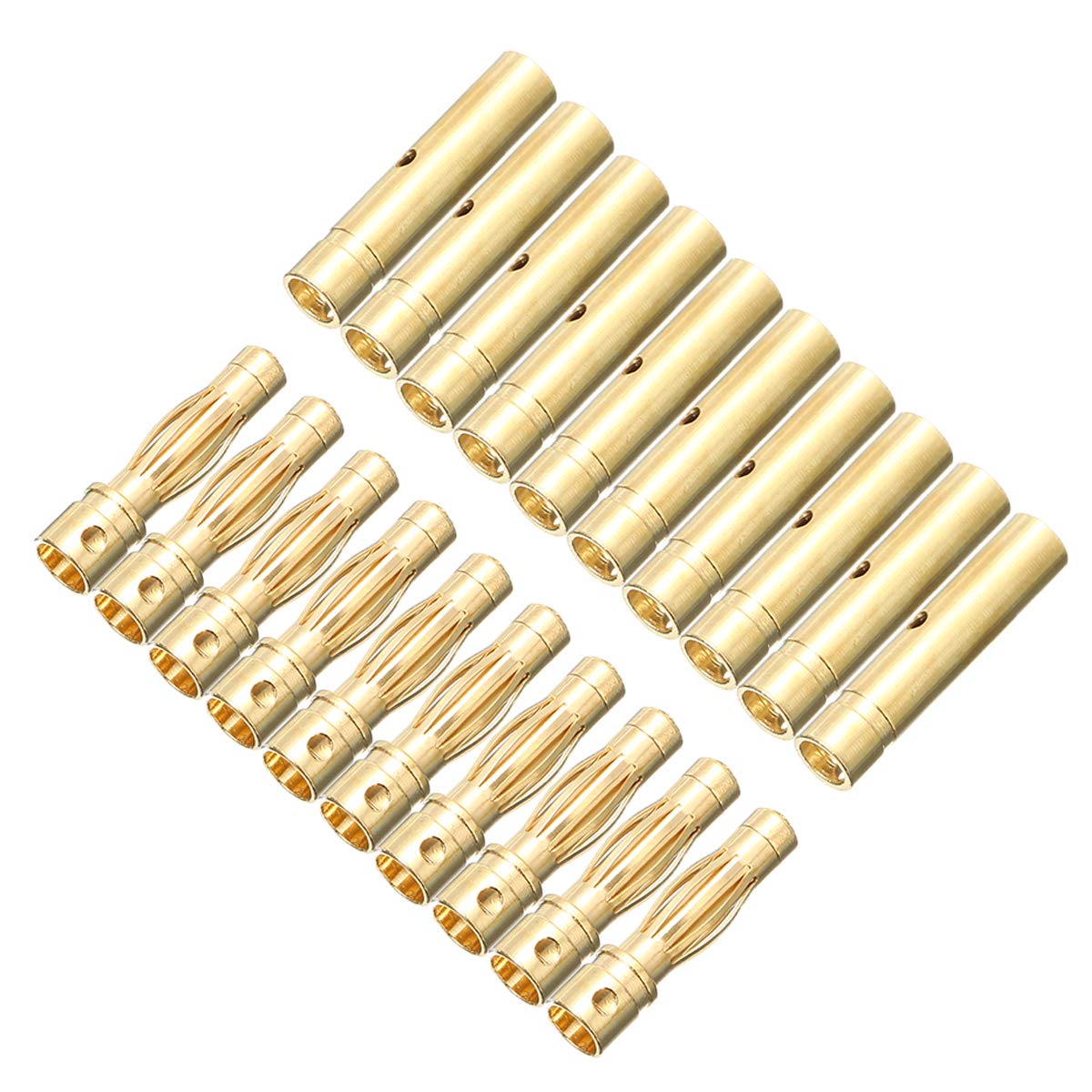 Connecteur 4,0 mm doré pour batterie RC, 20 pièces Connecteur 4,0 mm doré pour batterie RC, 20 pièces