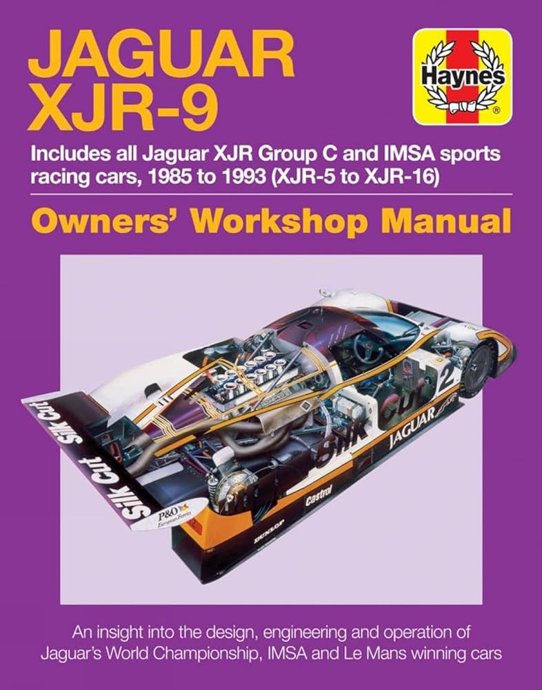 THE CAR　洋書 Amazon | Jaguar XJR-9 (Owners' Workshop Manual) | Cotton