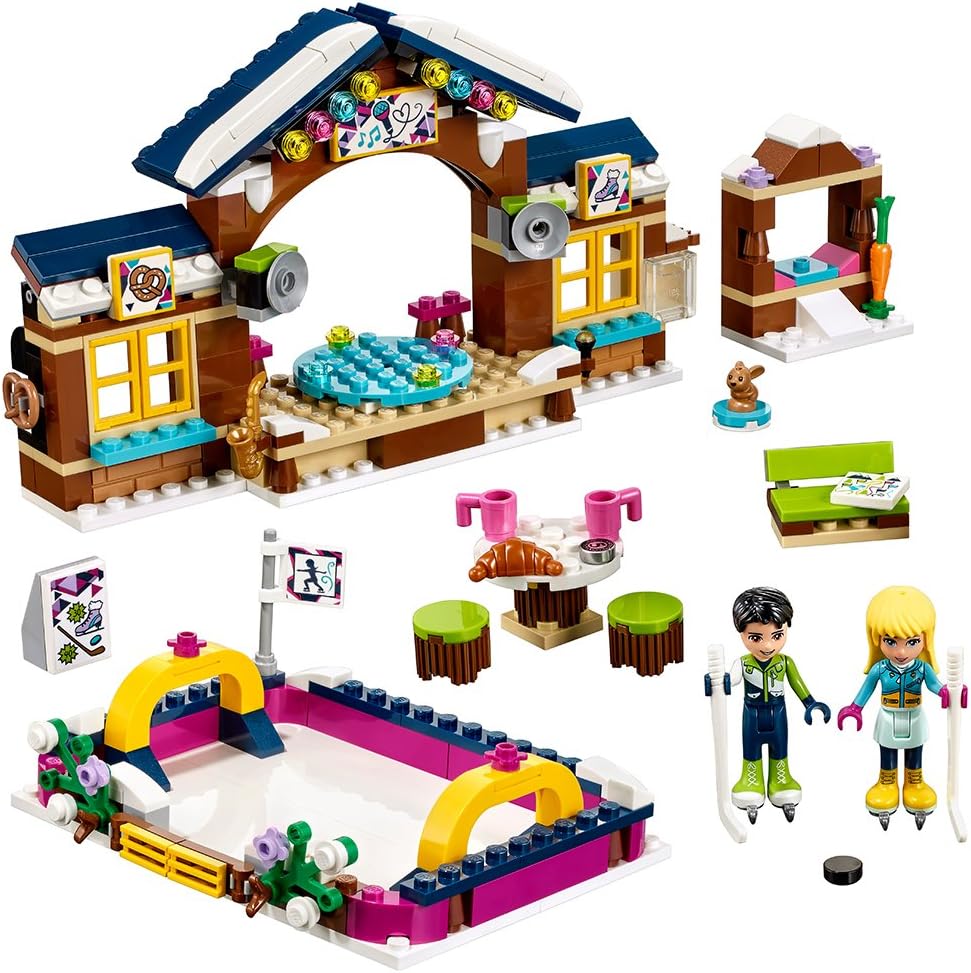 Friends Snow Resort Ice Rink 41322 Building Kit (307 Piece)