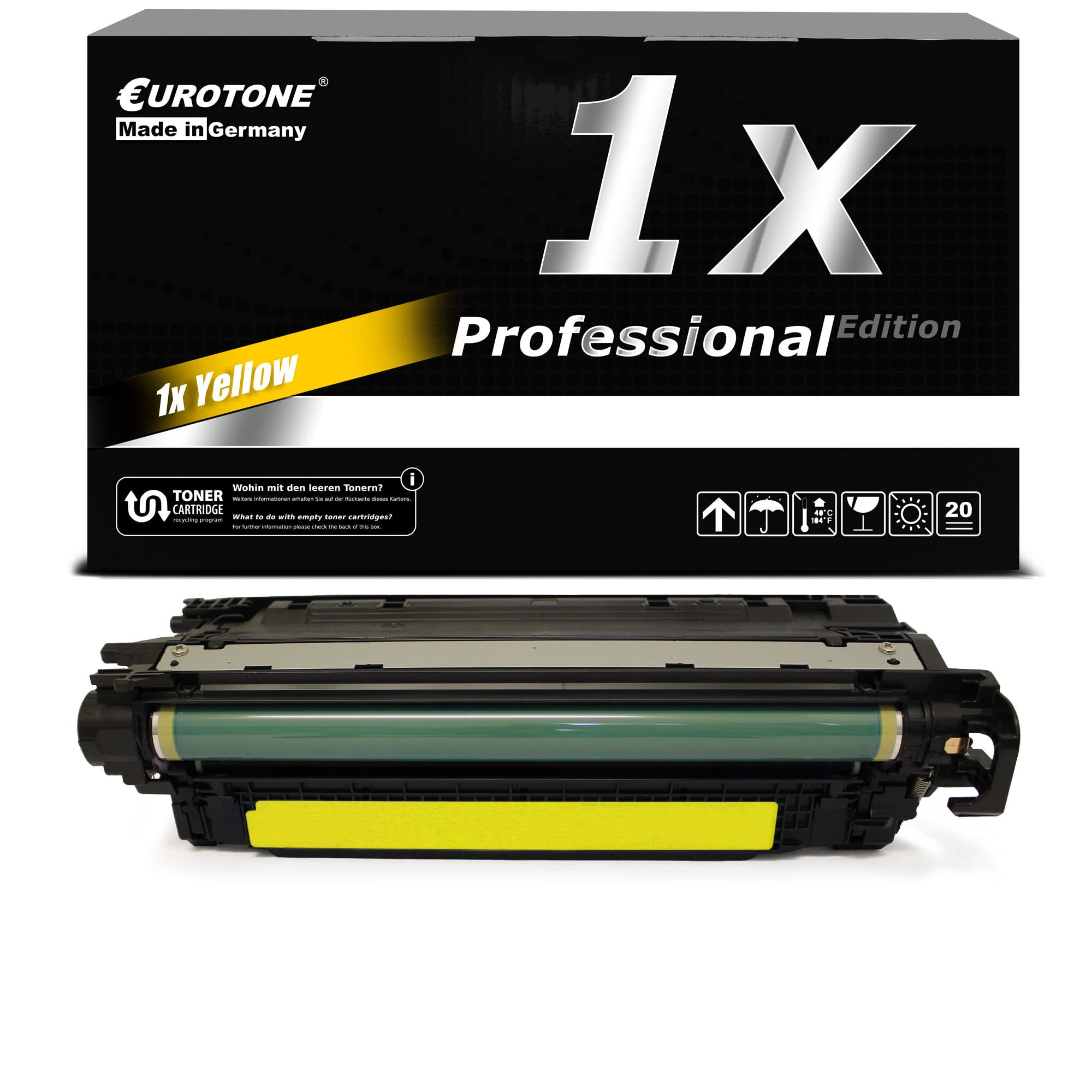 Cartouche De Toner CE742A Compatible HP Color LaserJet CP-5220/5225 - Remplacement Haute Qualité