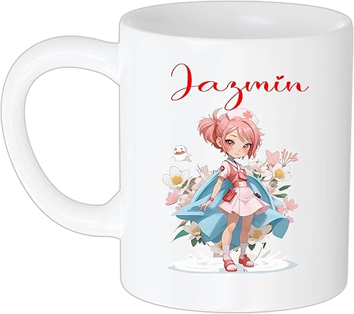 Coffee Mug Name Jazmin Nurse Funny Gifts, Personalised Nurse Mug, Nhs, Doctor, Healthcare Gifts, Student Nurse, Coffee, Tea, Gifts for Her, Leaving