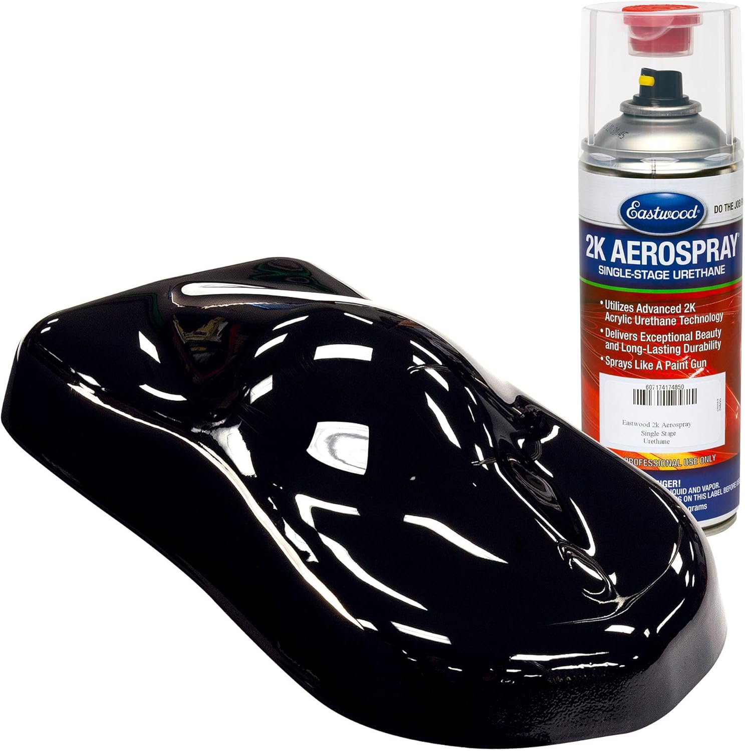 Eastwood 2k Aerospray Interstate Black Single Stage Urethane Automotive Spray Paint