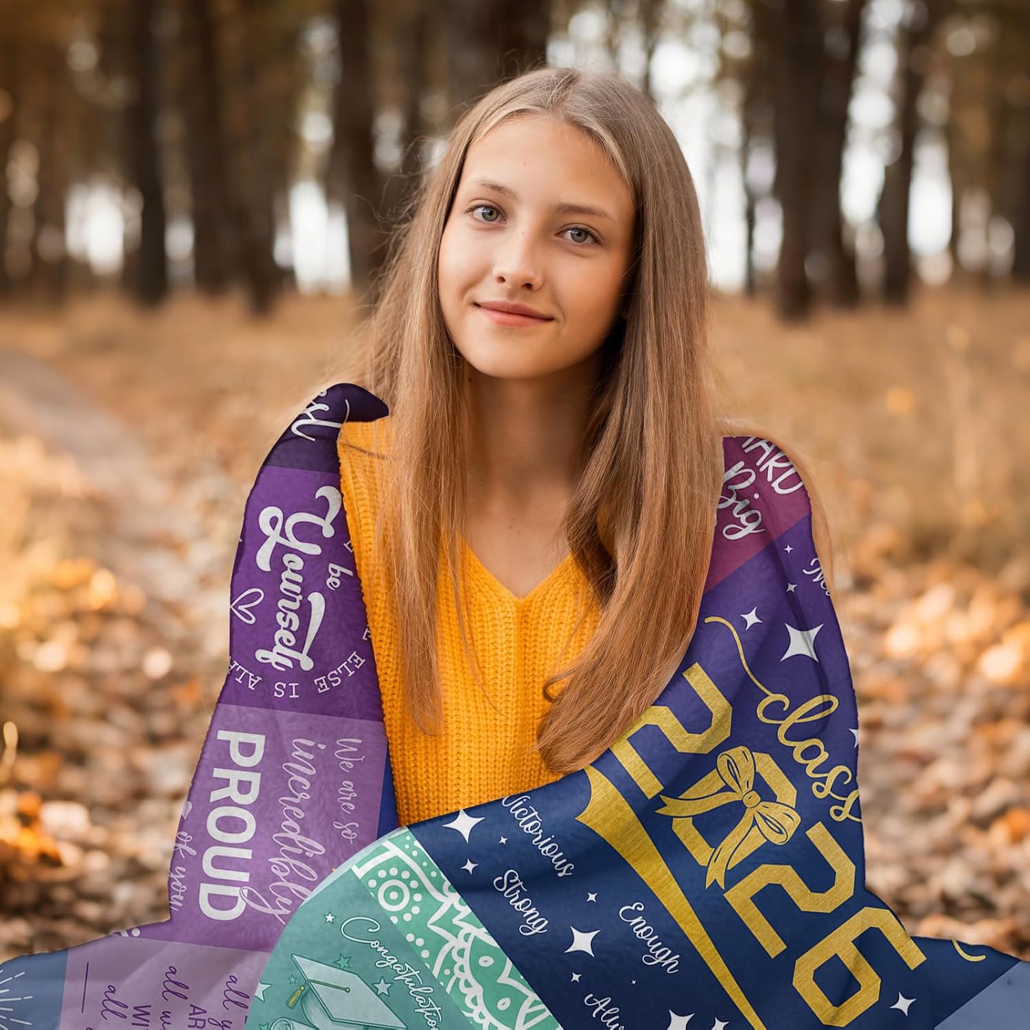 2026 Graduation Gifts, Graduation Gifts Blanket for Her, Class of 2026 High School College Masters Degree Graduation Gift, Graduation Gift Ideas, Throw Blanket 60" x 50"