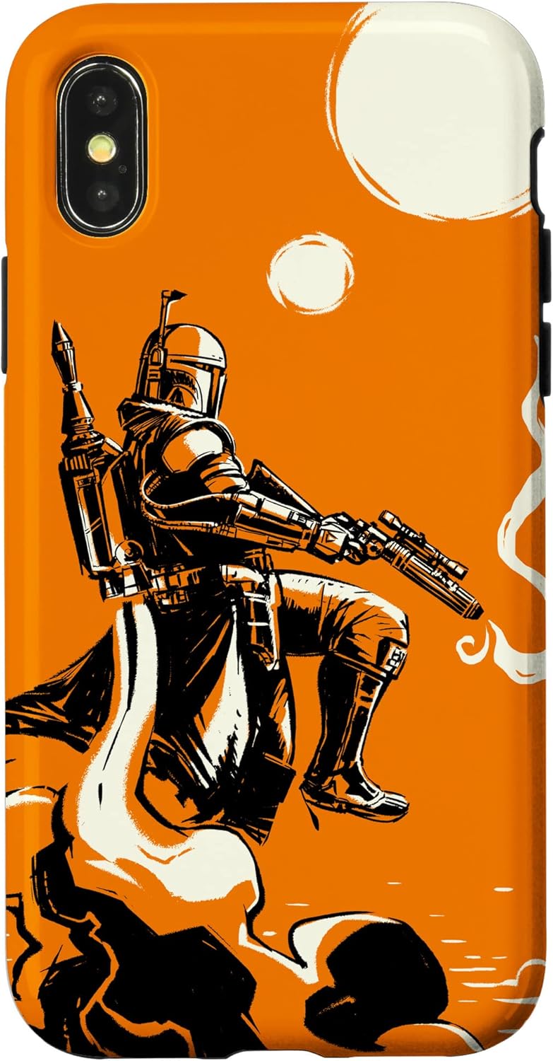 iPhone 16 Pro Max Star Wars The Book of Boba Fett Tatooine Orange Case