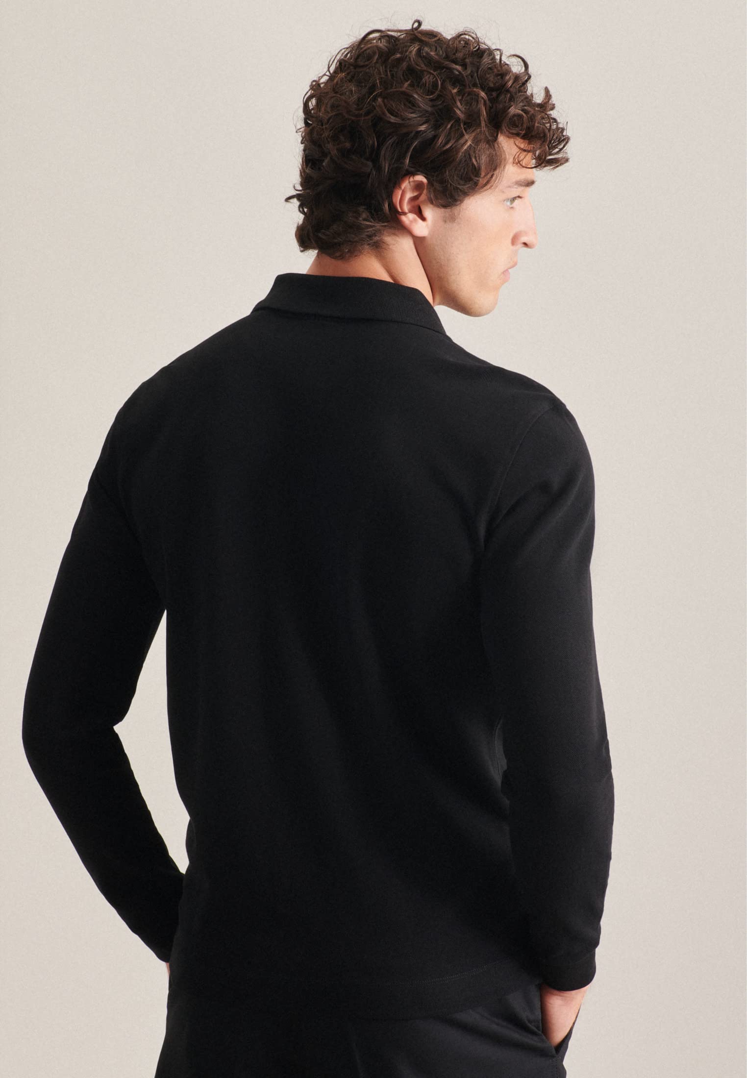 Seidensticker Herren Men Slim Pullover, Polos Polo Shirt (1er Pack)
