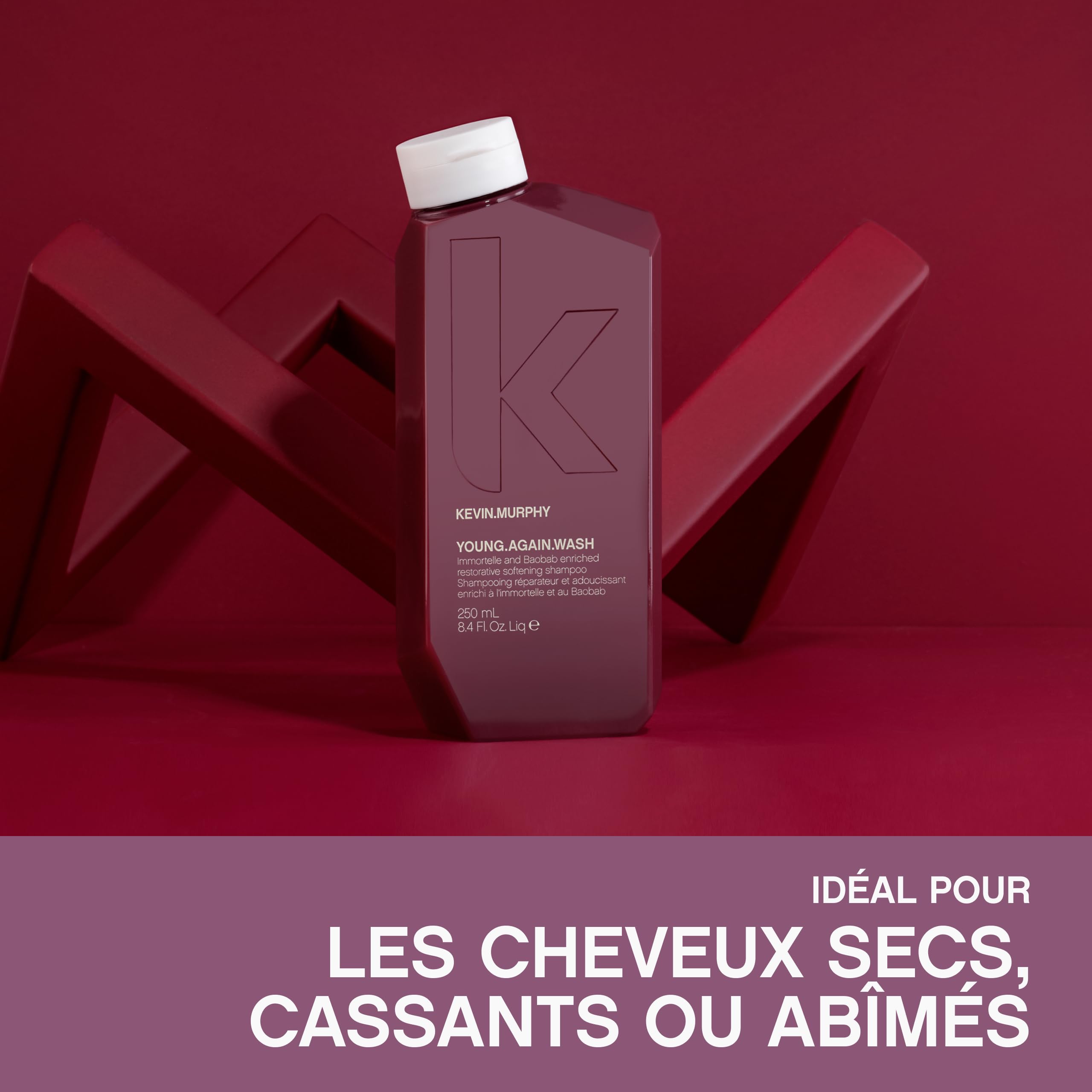 Kevin.Murphy Young.Again.Wash Shampoing Hydratant Réparateur, 250 ml