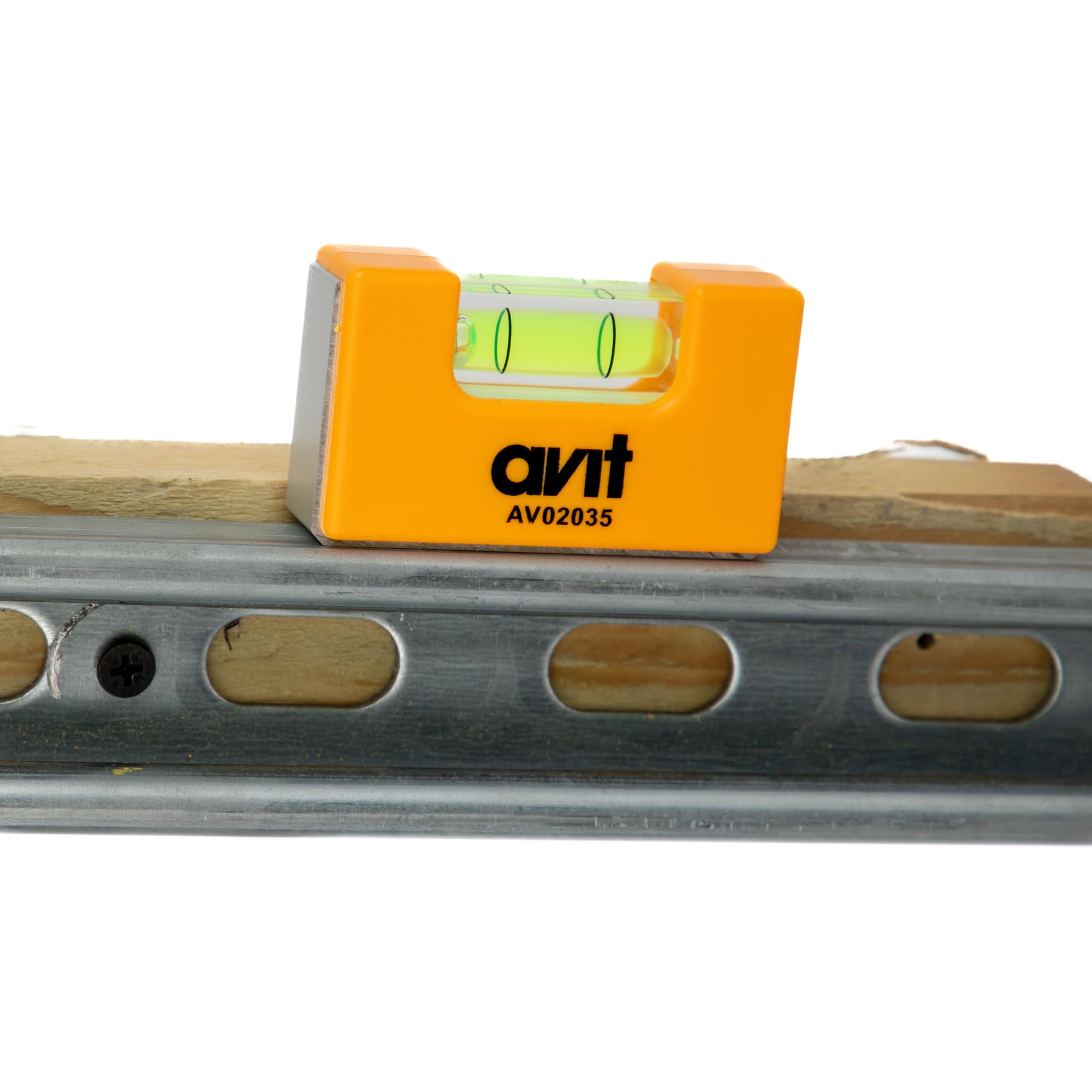 Avit Mini Pocket Spirit Level 67mm, Dual Magnetic Base and Side, 0.75mm/m Accuracy - Image 3