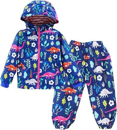 dinosaur waterproof jacket