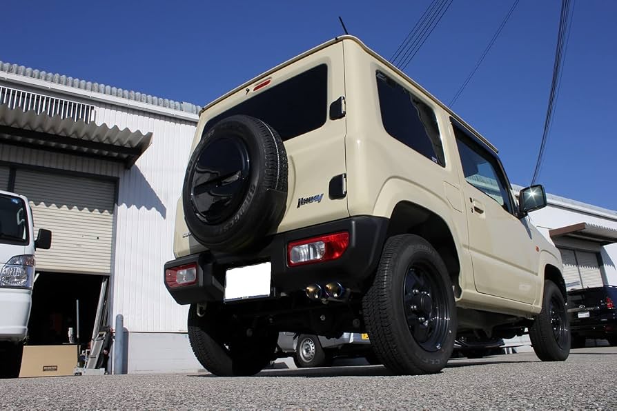 Bluefin ジムニー JB64 JB74 車マフラー 純正バンパー 対応