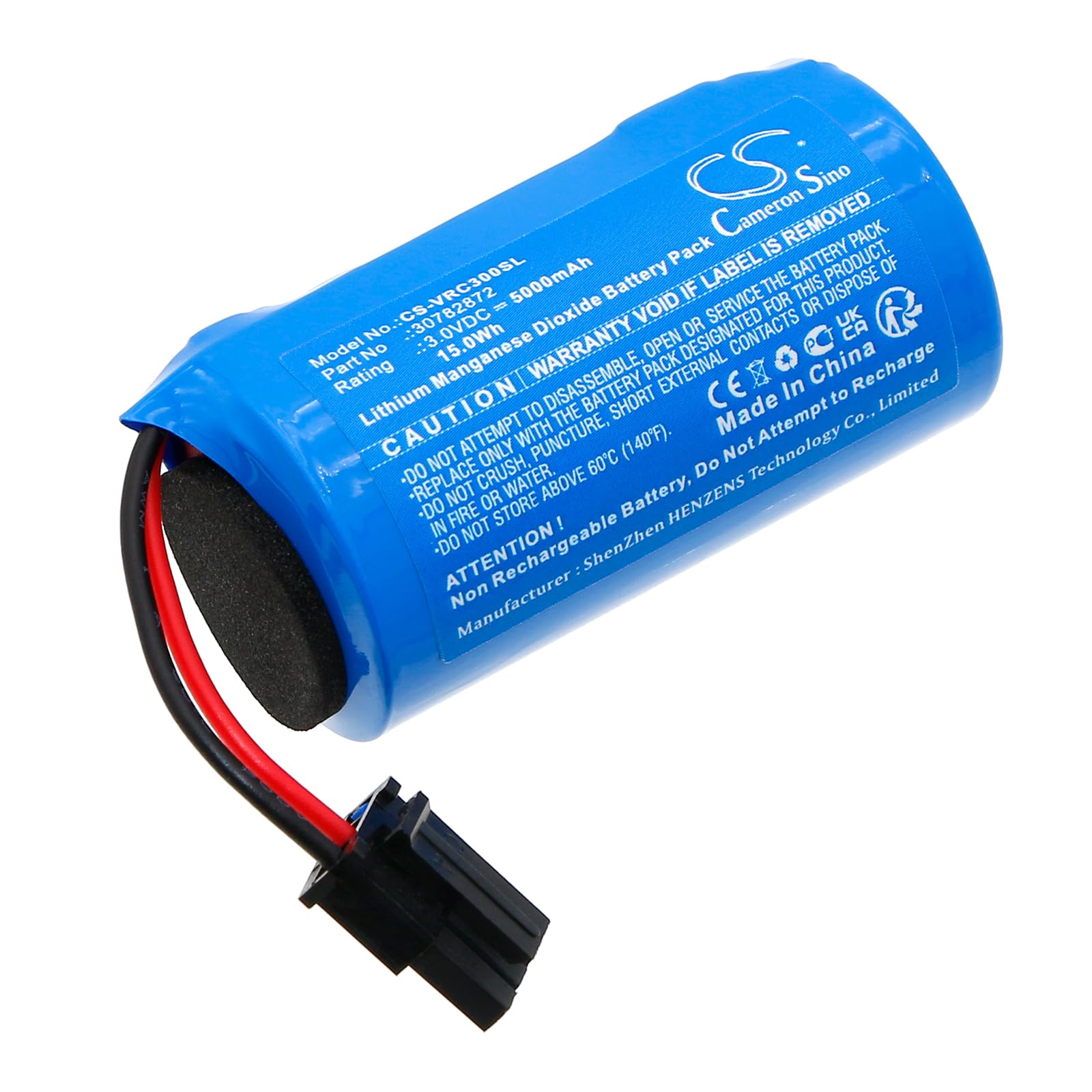 TECHTEK Bateria 5000mAh kompatybilny z [VOLVO] C30 2019, C30 2020, 2021, 2022, 2023, C70 II 2009, C70 II 2010, 2011, 2012, 2013, S40 2009, S40 2010, 2011, 2012, S60 CC 2016, S60 CC 2017, 2018, 2018