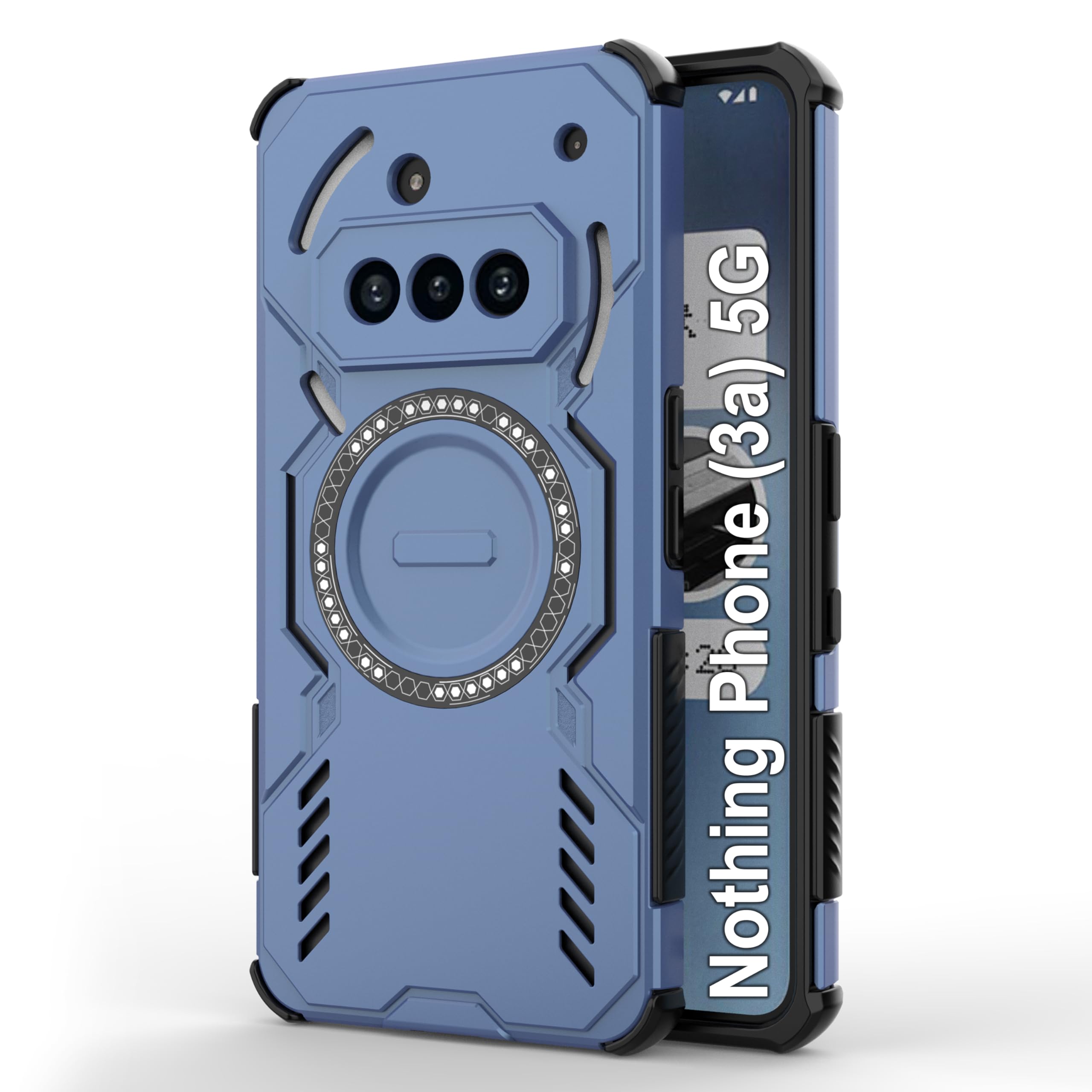 Zapcase Back Case Cover for Nothing Phone (3a) 5G | Magnetic Case