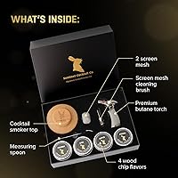 Vista 2 de Sentinel Signature - Kit de ahumador de cóctel (sin butano)