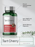 Vista 4 de Horbaach - Extracto de cereza agria 220 cápsulas Suplemento de hierbas tradicionales sin OMG y sin gluten