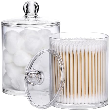 Amazon.com: Tbestmax 4 Pack Qtip Holder - 10 oz, 12 oz Restroom ...