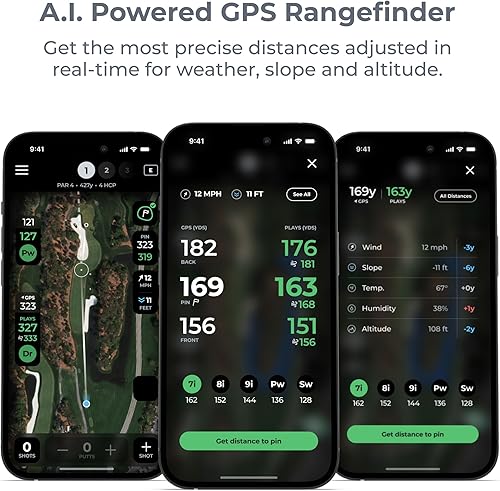 Miniatura 13 de Arccos Smart Sensors: sistema automático de seguimiento de juegos de golf, telémetro GPS alimentado por IA y distancias de club inteligente