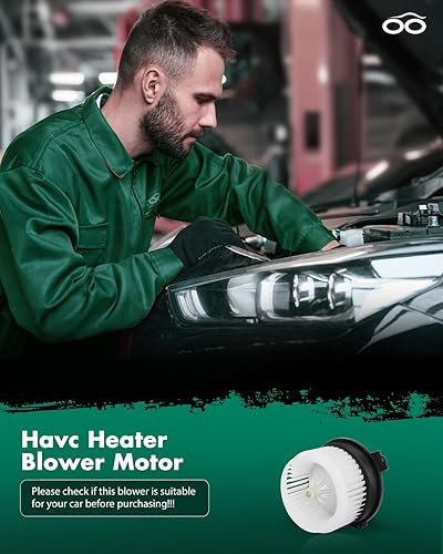 Miniatura 6 de SCITOO Motor soplador de calentador HVAC con jaula de ventilador frontal 700293 para Chrysler para 200 2015-2017, para Jeep para Cherokee 2014-2023