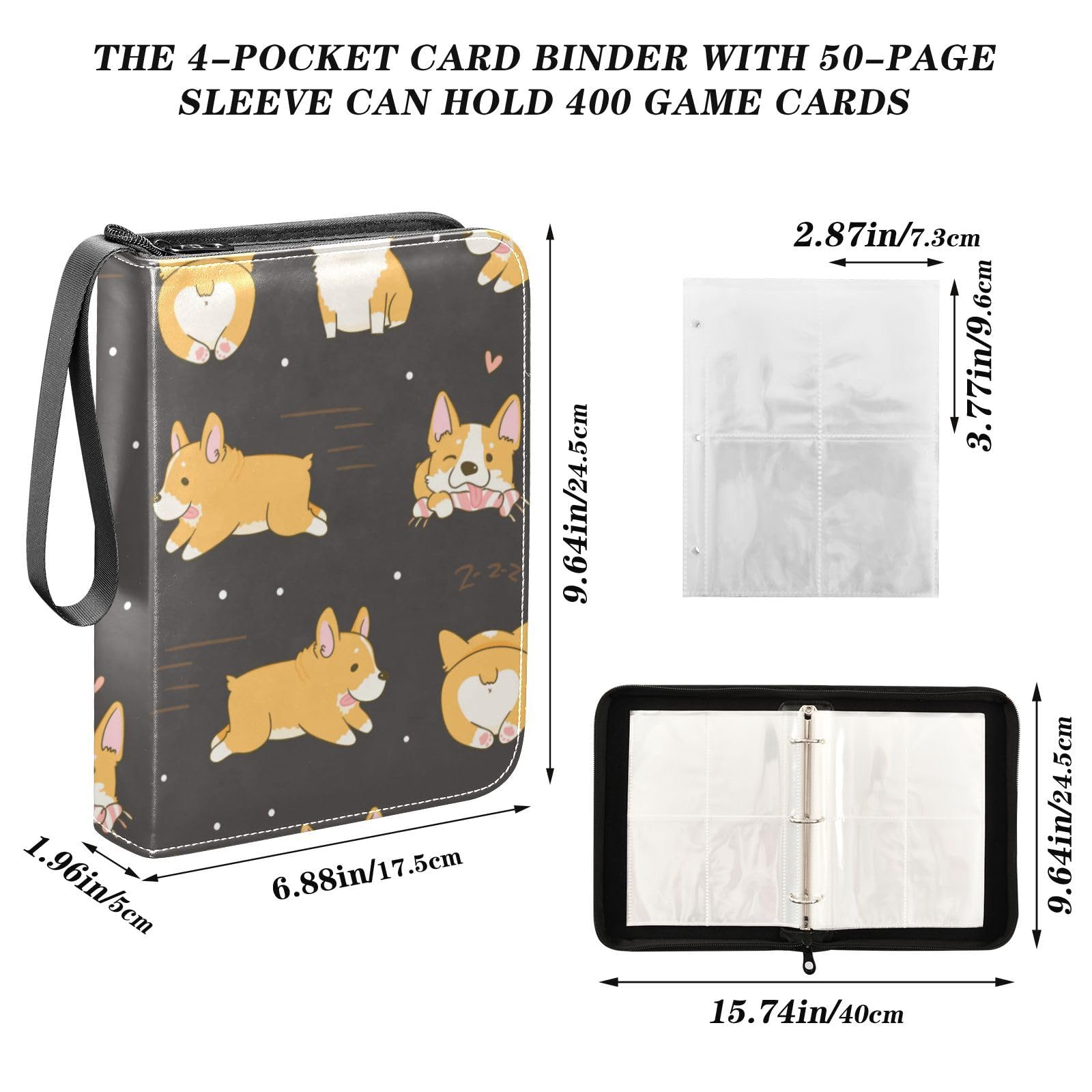 corgi card sleeves Taiwan Horizontal Card Holder & EasyCard Sleeve - Corgi T&C Galleria