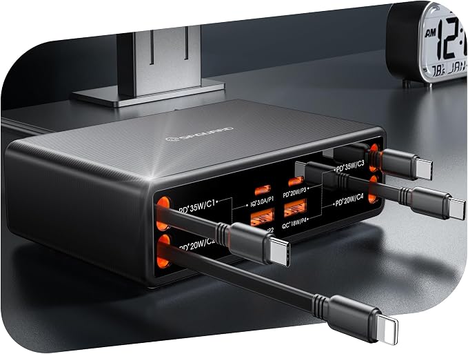 Samsung 8-in-1 Retractable Charger