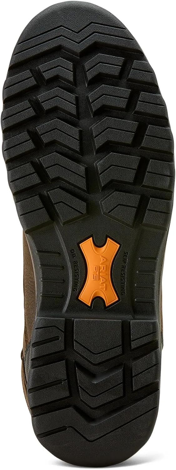 ARIAT mens Turbo Duratread 8" Waterproof Carbon Toe Work Boot