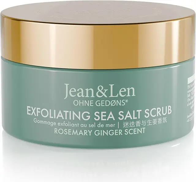 Ahava Scrub: Jean & Len Exfoliating Sea Salt Scrub Rosemary & Ginger, 300g