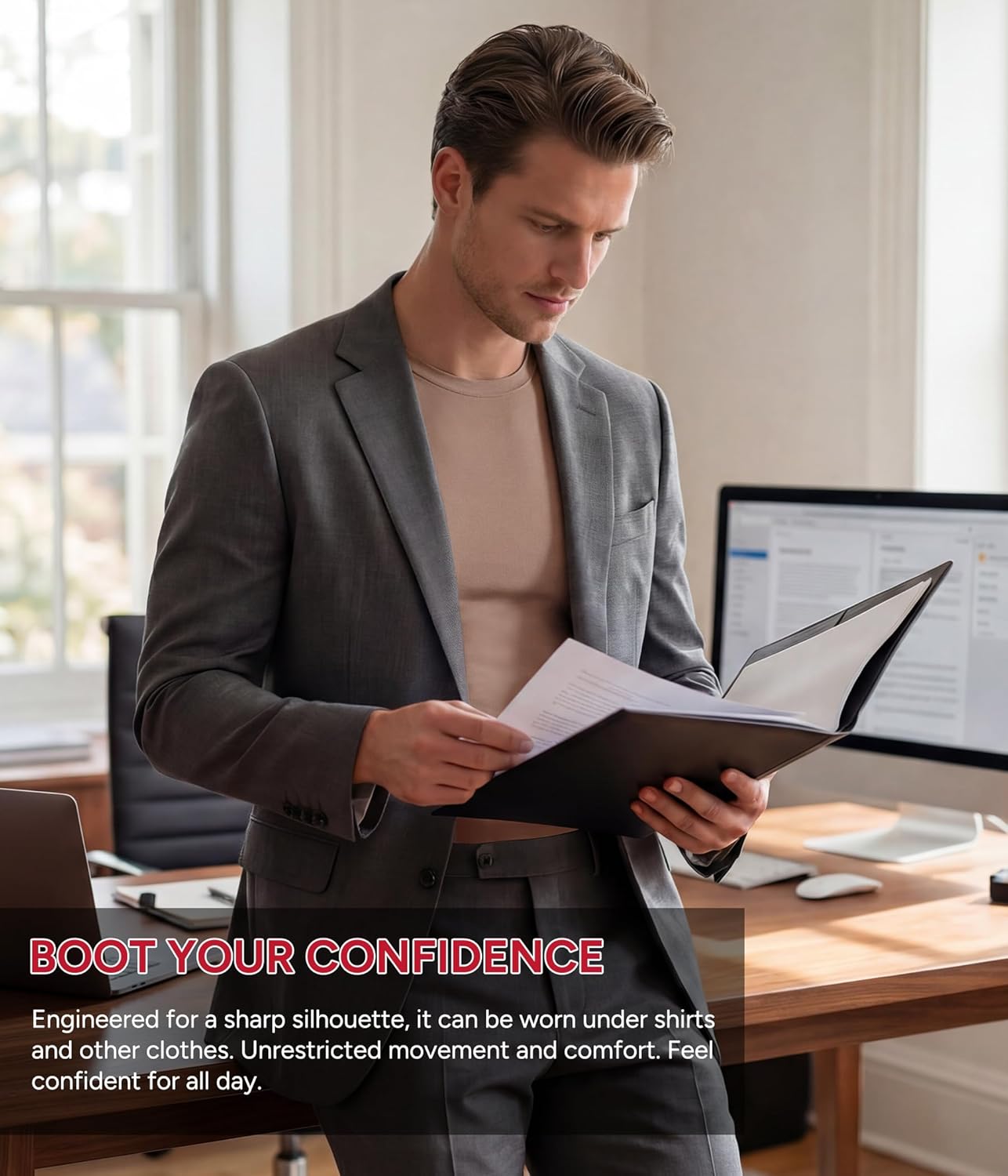 Nebility Compression Shirt Men Shapewear Workout Undershirt Body Shaper Tank Top Short Sleeve Black T Shirts Breathable - Image 3