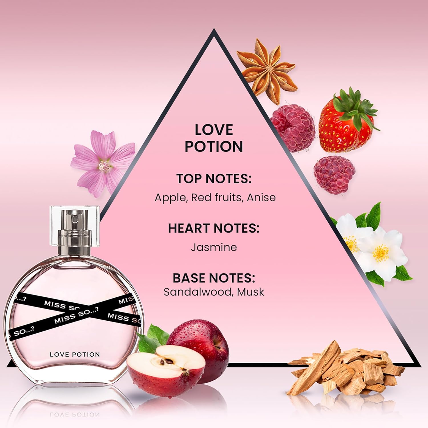 So...? Miss So Set - Perfumes for Women with Floral, Fruity and Vanilla Perfume Notes - 800 Sprays - Gifts for Women - 3 pcs Gift Set - Image 4