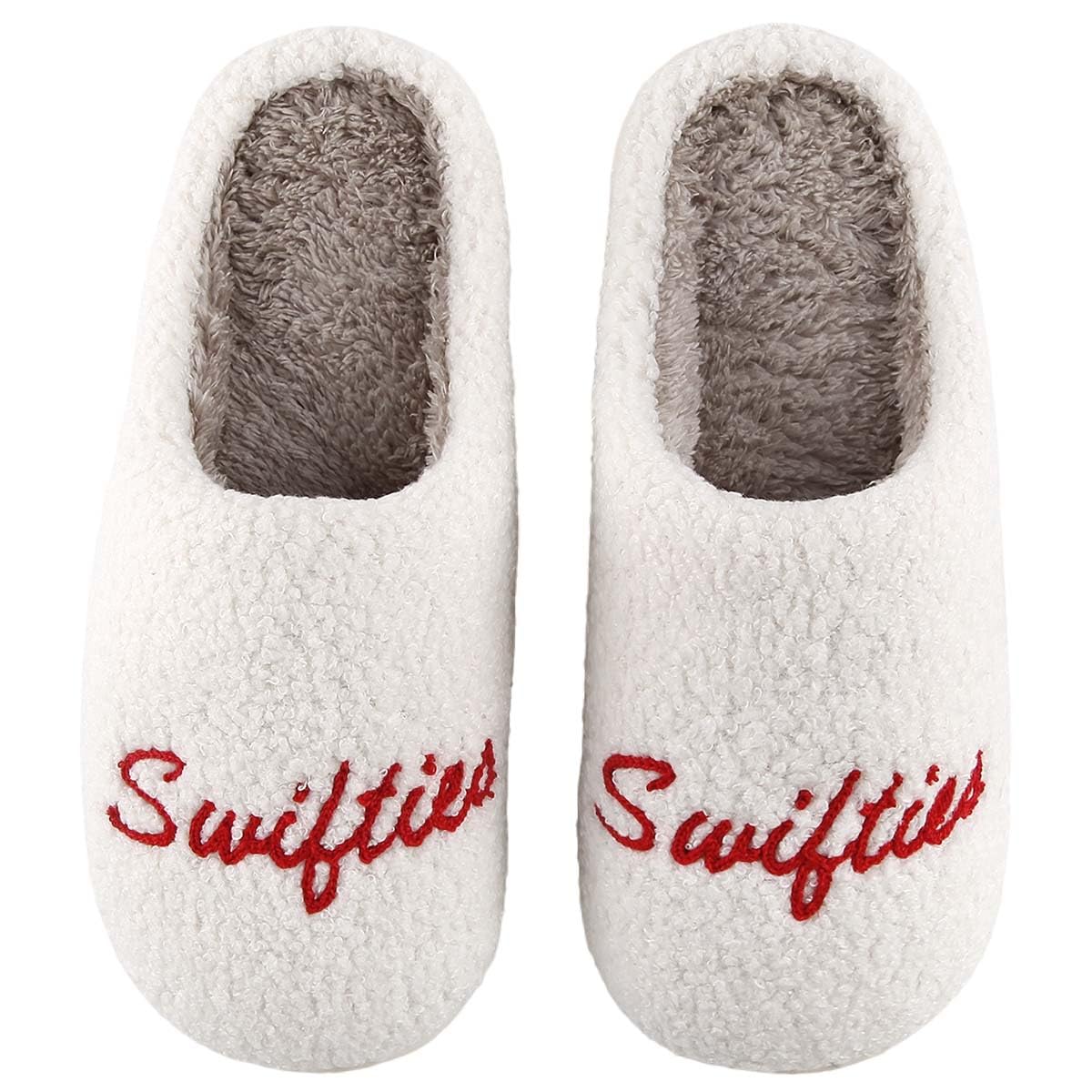 Heart Slippers Valentines Slippers For Women Men Indoor Fuzzy Warm Cotton Cozy Bedroom Slipper Ladies Preppy Slipper Valentines