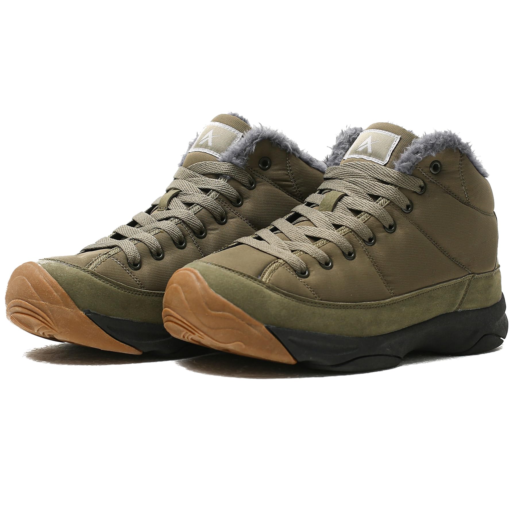 Azooken Scarpe da Trekking Stivali da Escursionismo in Pelle Impermeabile per Invernali Uomo Outdoor Cinque colori Uomo Donna 36-48