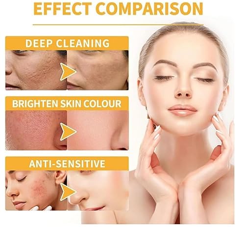 Miniatura 4 de Máscara de té negro, máscara de té negro, máscara facial de desollado de té negro, crema exfoliante reafirmante antienvejecimiento, limpieza